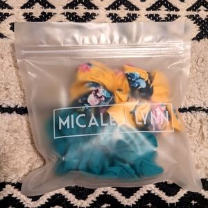 NWOT Set of (2) Micale Lynn Scrunchies